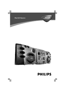 Bruksanvisning Philips FWM589 Stereoanläggning