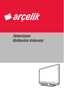Kullanım kılavuzu Arçelik A55C 9593 6S LED televizyon