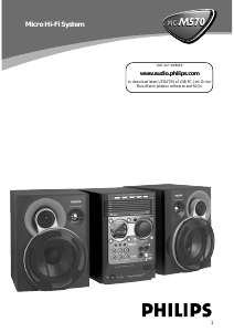 Bedienungsanleitung Philips MC-M570 Stereoanlage