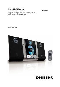 Manual Philips MC235B Stereo-set