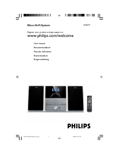 Bedienungsanleitung Philips MCB279 Stereoanlage