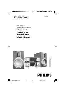 Návod Philips MCD708 Stereo súprava