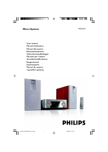 Bruksanvisning Philips MCM119 Stereoanläggning