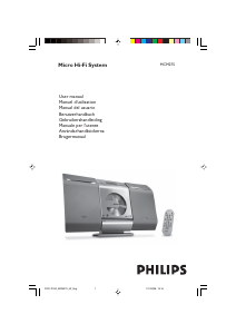Mode d’emploi Philips MCM275 Stéréo