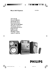 Bruksanvisning Philips MCM390 Stereoanläggning