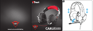 Manuale Trust 20864 Carus Headset