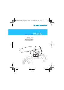 Manual de uso Sennheiser MKE 400 Micrófono