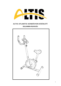 Kullanım kılavuzu Altis Atlantis Kondisyon bisiklet