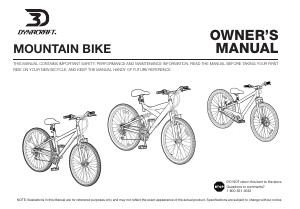 Handleiding Dynacraft Magna Echo Ridge Fiets
