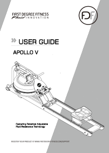 Manual First Degree Fitness Apollo V Rowing Machine