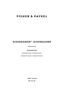 Handleiding Fisher and Paykel DD60DTX6HI1 Vaatwasser