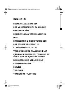 Bruksanvisning Bauknecht WA Care 22 DI Vaskemaskin