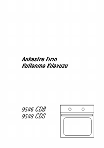 Kullanım kılavuzu Arçelik 9548 CDS Fırın