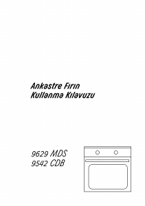 Kullanım kılavuzu Arçelik 9629 MDS Fırın