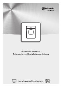 Bedienungsanleitung Bauknecht WA Eco 8385 KONN Waschmaschine