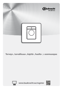 Käyttöohje Bauknecht WA Platinum 1054 I Pesukone