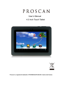 Handleiding Proscan PLT4315-PL Tablet