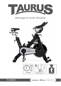 Mode d’emploi Taurus IC90 Pro Vélo d’appartement