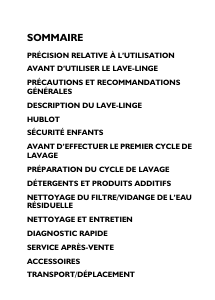 Mode d’emploi Bauknecht WA Primeline XL 24 Lave-linge