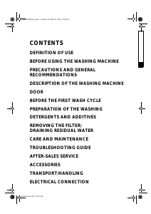 Manual Bauknecht WA Sensitive 22 Di Washing Machine