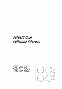 Kullanım kılavuzu Arçelik STO 811 DGE Ocak