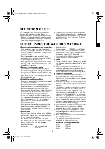 Manual Bauknecht WA Uniq 724 BW Washing Machine