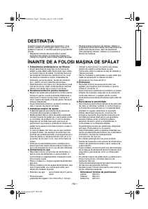 Manual Bauknecht WAE 7160 Mașină de spălat