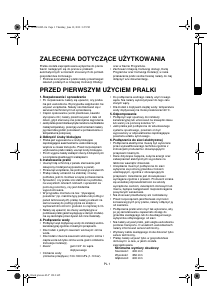 Instrukcja Bauknecht WAE 7160 Pralka
