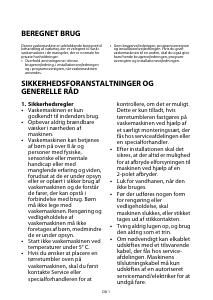 Brugsanvisning Bauknecht WAE 8314 Vaskemaskine