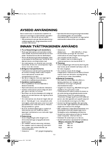 Bruksanvisning Bauknecht WAE 8314 Tvättmaskin