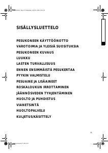 Käyttöohje Bauknecht WAE 9610 Pesukone