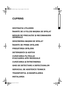 Manual Bauknecht WAE/D 5419 Mașină de spălat