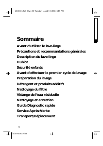 Mode d’emploi Bauknecht WAK 1300 Lave-linge