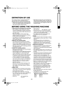 Manual Bauknecht WAK 3471 Washing Machine