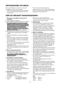Bruksanvisning Bauknecht WAK 4612 Vaskemaskin