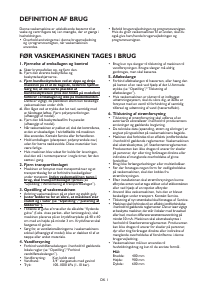 Brugsanvisning Bauknecht WAK 4612 Vaskemaskine