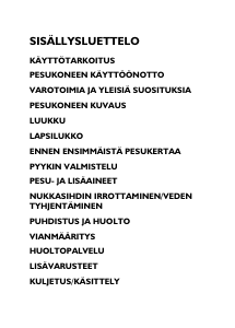 Käyttöohje Bauknecht WAK 4860 Pesukone