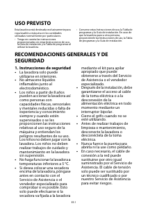 Manual de uso Bauknecht WAK 7120 Lavadora