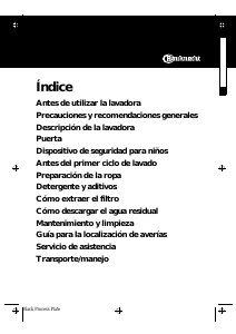 Manual de uso Bauknecht WAK 7780/1 Lavadora