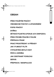Manuál Bauknecht WAK 7885 Pračka