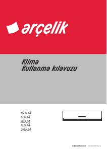 Kullanım kılavuzu Arçelik 09311 AA Klima