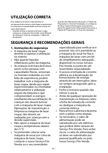 Manual Bauknecht WAK 9140 Máquina de lavar roupa