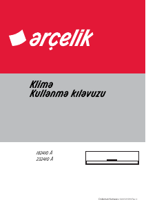 Kullanım kılavuzu Arçelik 182410 A Klima