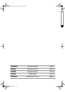 Bruksanvisning Bauknecht WAS 4763/3 Tvättmaskin