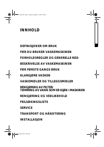 Bruksanvisning Bauknecht WAT 7355 Vaskemaskin