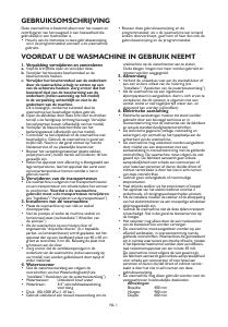 Handleiding Bauknecht WAT DR1 Wasmachine