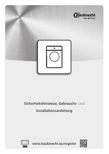 Bedienungsanleitung Bauknecht WM Big 1224 ZEN KON Waschmaschine