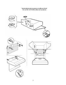 Manual Hotpoint SL 16 P IX/HA Hotă