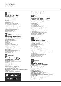 Manual Hotpoint LFF 8M121 C EU Máquina de lavar louça