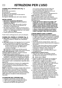 Manuale Hotpoint CS2A 250 H FA Congelatore